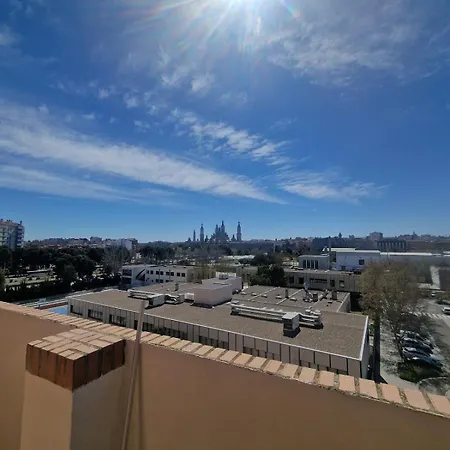 Penthouse With Views Of The Pilar Saragossa